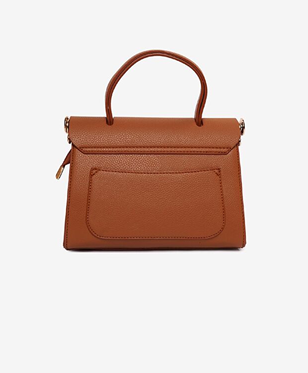 Kadın Taba Tokalı Kol Çantası - 4