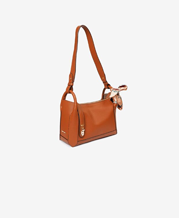 Kadın Taba Tek Bölmeli Omuz Çantası - 2