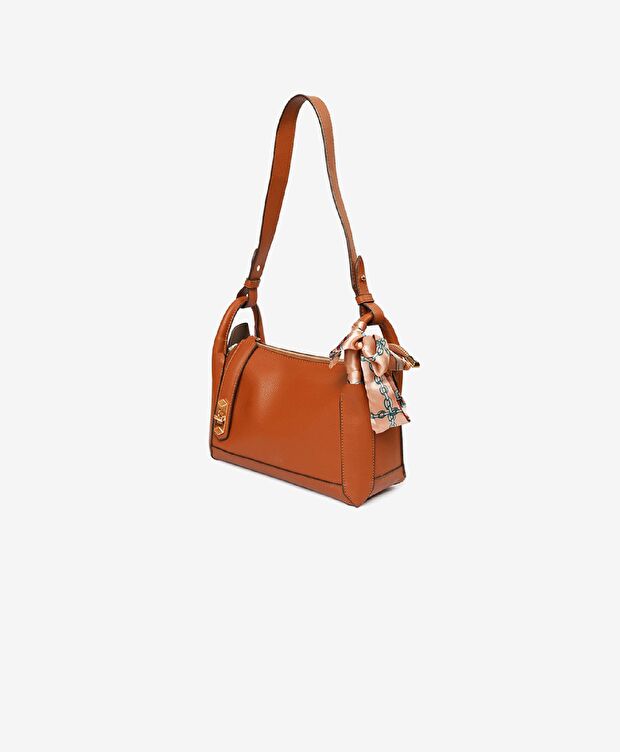 Kadın Taba Tek Bölmeli Omuz Çantası - 3