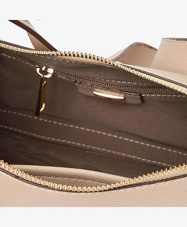 Kadın Vizon Tek Bölmeli Omuz Çantası - 5