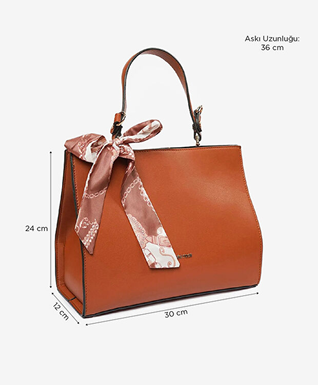 Kadın Taba Mıknatıslı Kol Çantası - 6