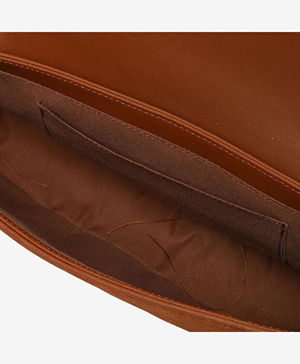 Kadın Taba Mıknatıslı Omuz Çantası - 5