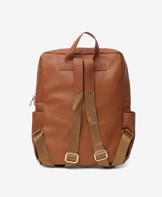 Kadın Taba Tek Bölmeli Sırt Çantası - 4