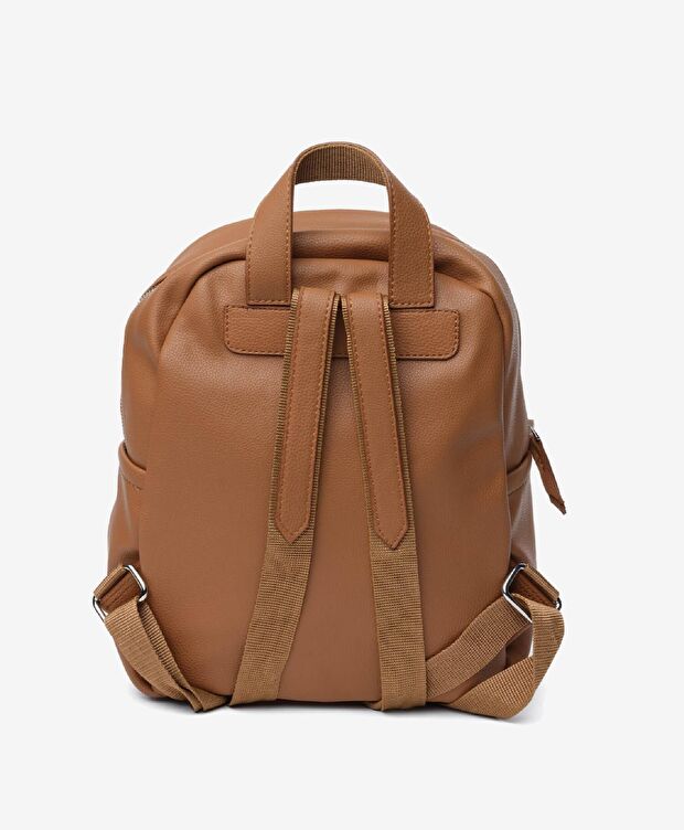 Kadın Taba Tek Bölmeli Sırt Çantası - 4