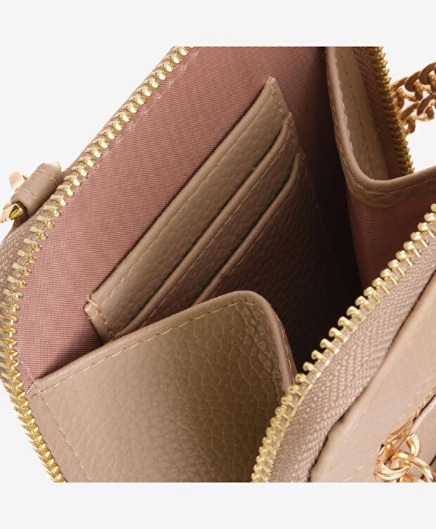 Kadın Vizon Tek Bölmeli Çapraz Çanta - 6