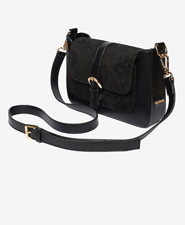 Kadın Siyah Mıknatıslı Omuz Çantası - 3