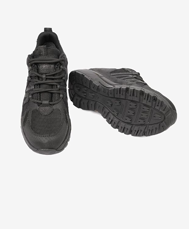 Siyah Su Geçirmez Ayakkabı - 6