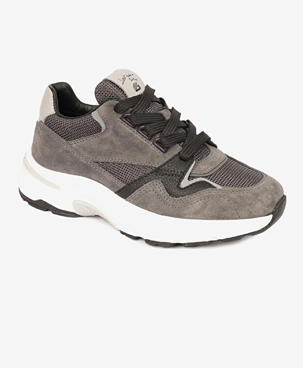 Kadın Füme Hakiki Deri Spor Ayakkabı - 2