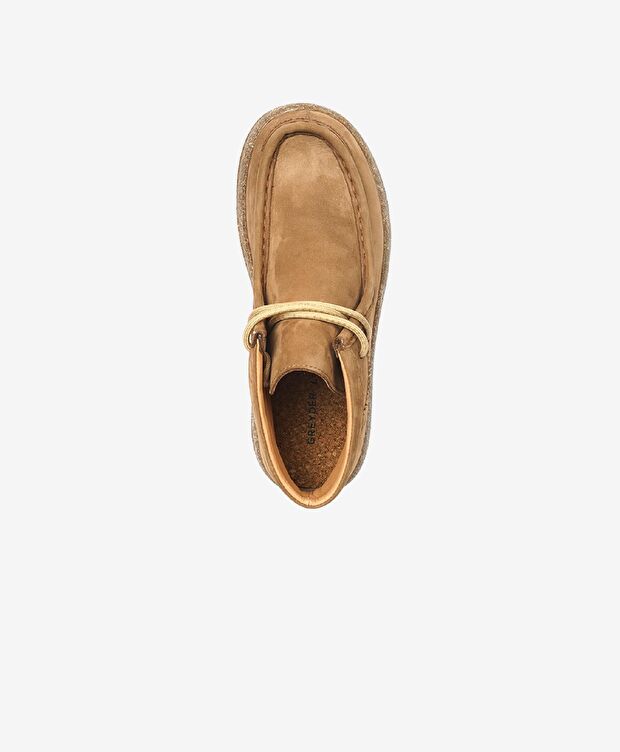 Greyder LAB Kadın Kahverengi Hakiki Deri Sneaker Bot - 4