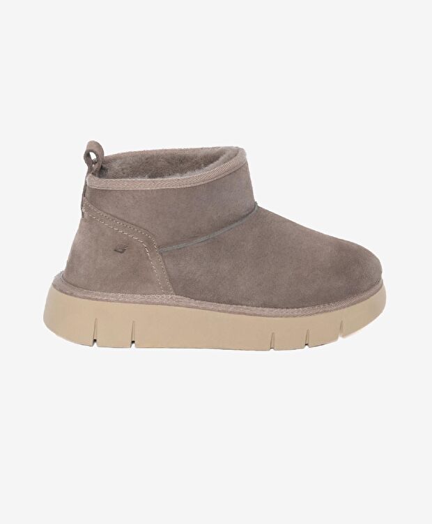 Kadın Vizon Süet Hakiki Deri Günlük Bot - 1