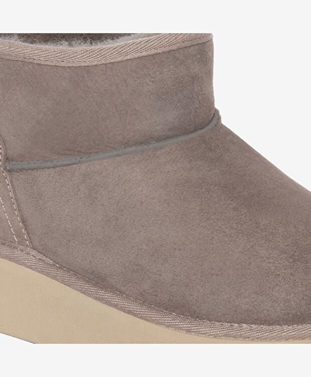 Kadın Vizon Süet Hakiki Deri Günlük Bot - 6