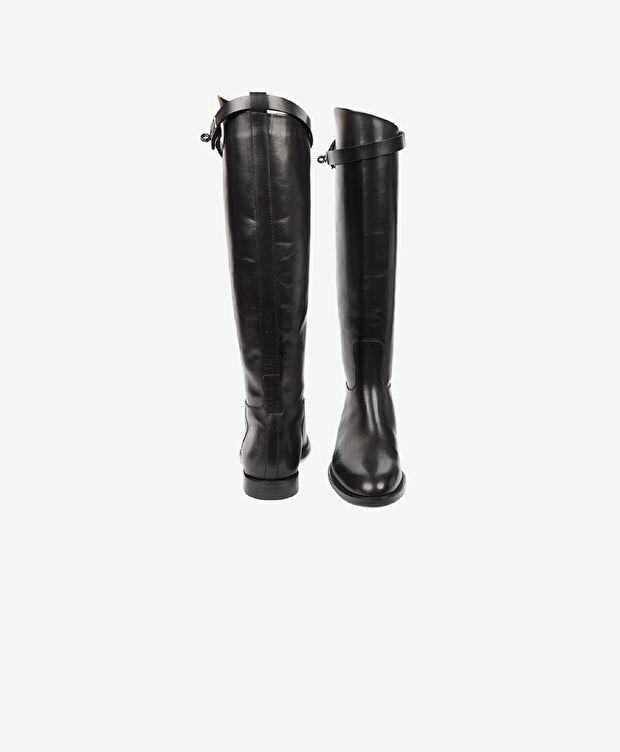 Kadın Siyah Hakiki Deri Çizme - 6