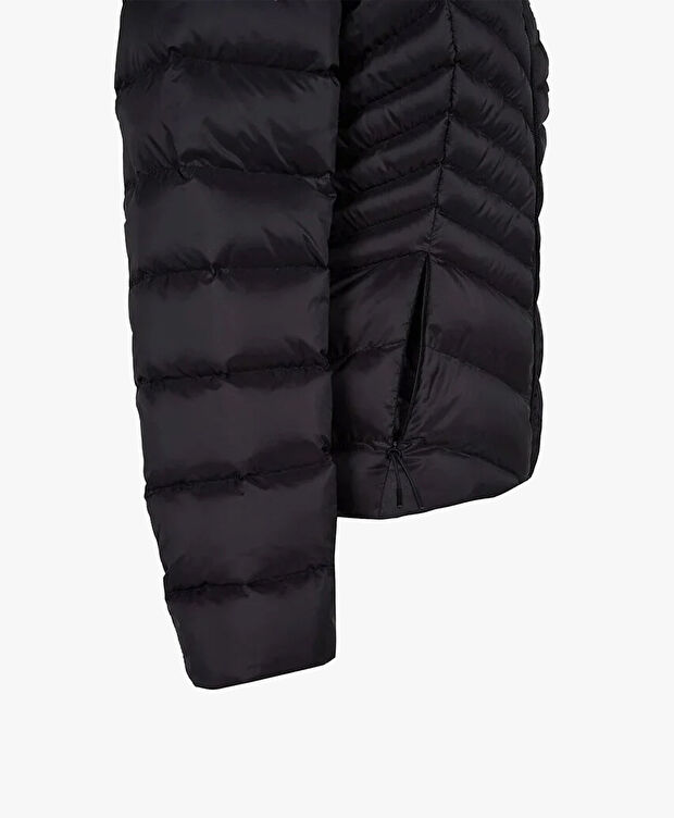 Kadın Siyah Suya Dayanıklı Kaz Tüyü Mont - 3