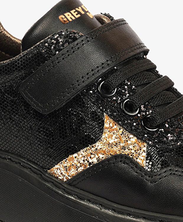 Kız Çocuk Siyah Ayakkabı - 5