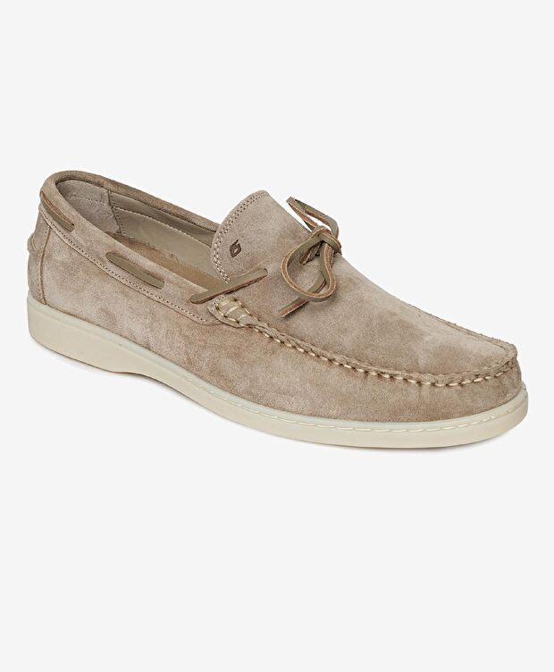 Erkek Vizon Süet Hakiki Deri Casual Ayakkabı - 2