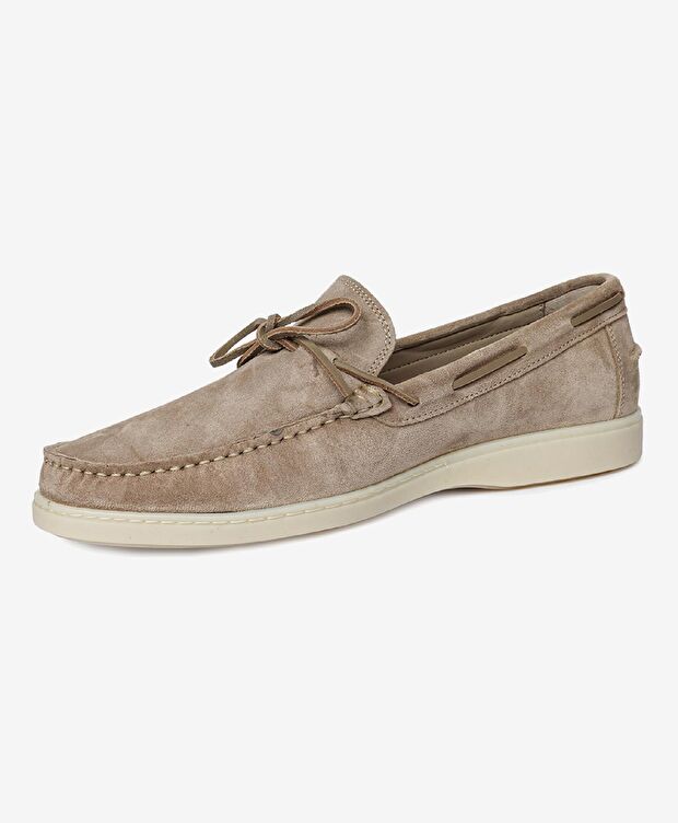 Erkek Vizon Süet Hakiki Deri Casual Ayakkabı - 3