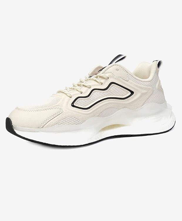 Erkek Kirli Beyaz Siyah Spor Ayakkabı - 3