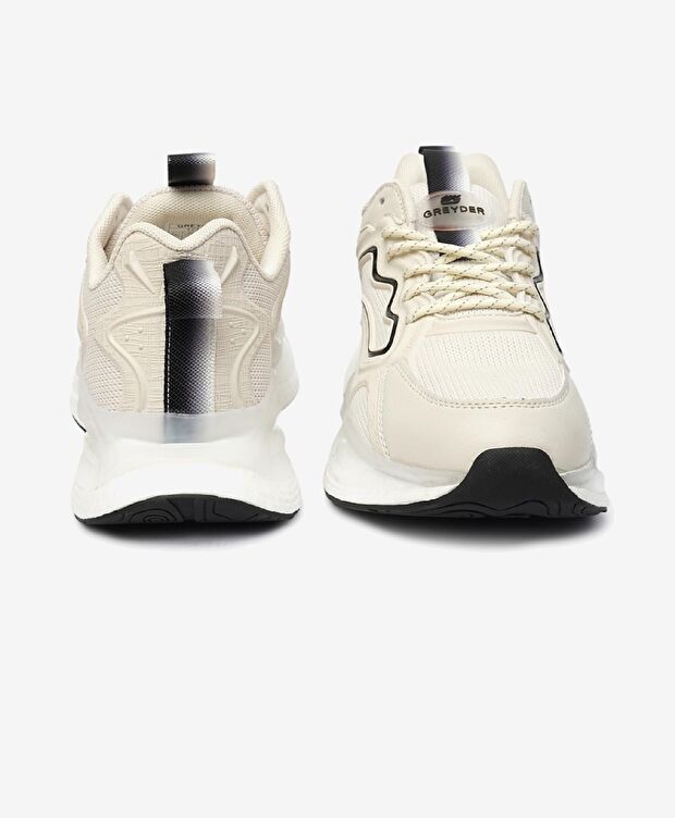 Erkek Kirli Beyaz Siyah Spor Ayakkabı - 7