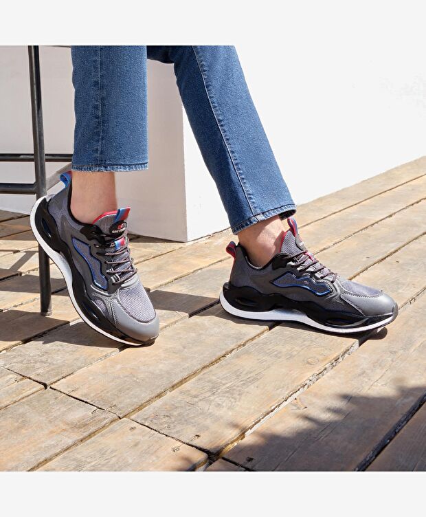 Erkek Koyu Gri Saks Spor Ayakkabı - 9