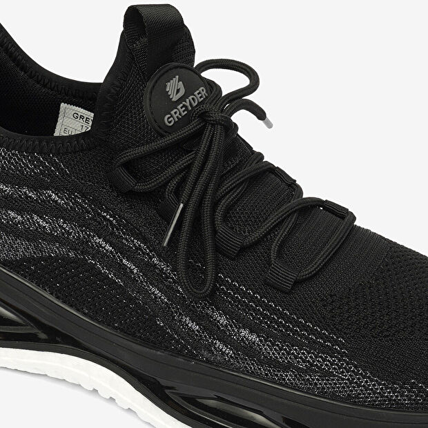 Erkek Siyah Spor Ayakkabı - 5