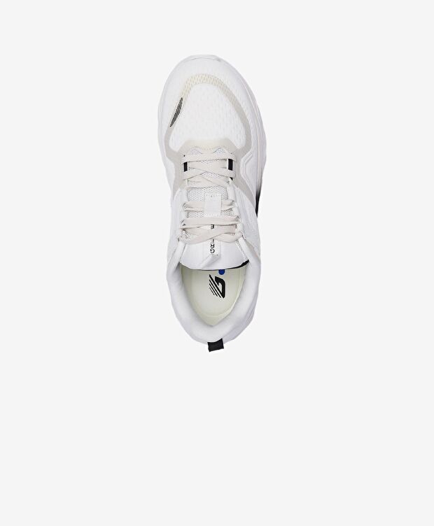 Erkek Beyaz Siyah Spor Ayakkabı - 5