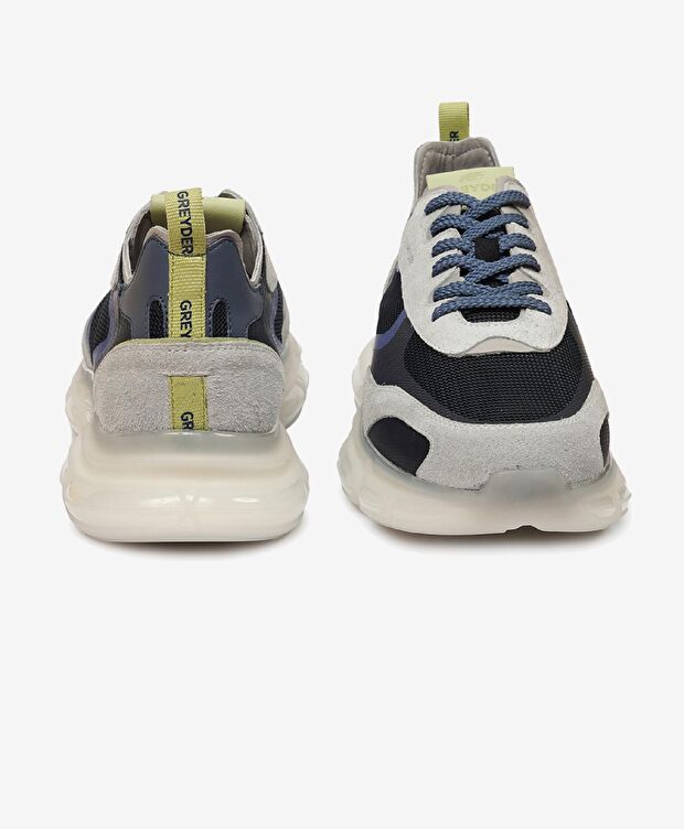 Erkek Beyaz Hakiki Deri Spor Ayakkabı - 7