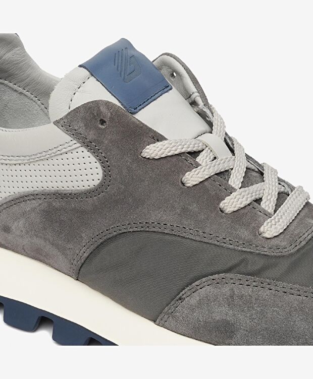 Erkek Füme Hakiki Deri Spor Ayakkabı - 5