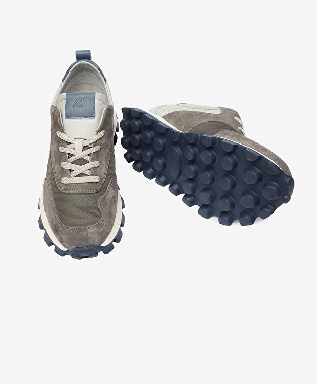 Erkek Füme Hakiki Deri Spor Ayakkabı - 6