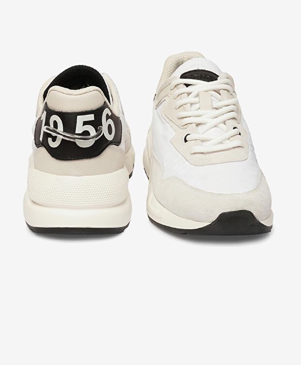 Erkek Beyaz Hakiki Deri Spor Ayakkabı - 7