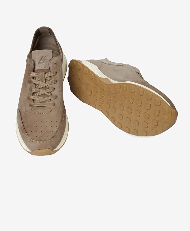 Erkek Vizon Hakiki Deri Spor Ayakkabı - 6