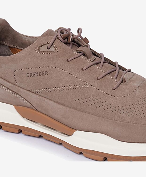 Erkek Vizon Hakiki Deri Spor Ayakkabı - 5