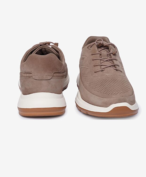 Erkek Vizon Hakiki Deri Spor Ayakkabı - 7