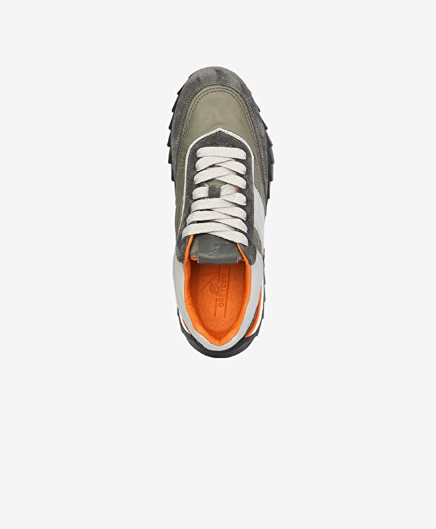 Erkek Koyu Gri Hakiki Deri Spor Ayakkabı - 4