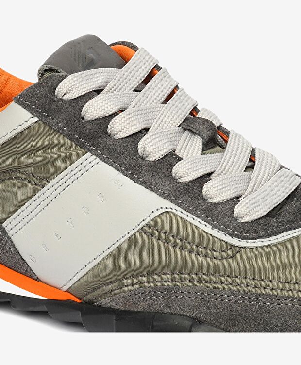 Erkek Koyu Gri Hakiki Deri Spor Ayakkabı - 5