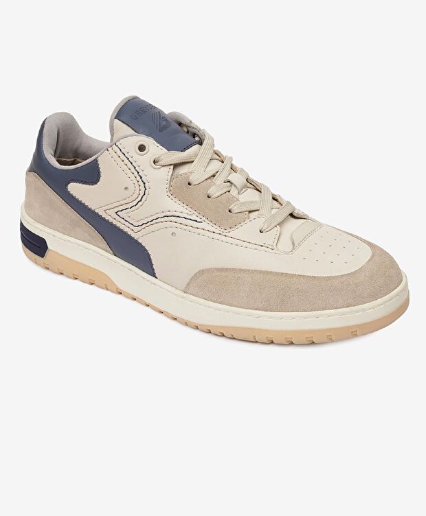 Erkek Açık Vizon Hakiki Deri Sneaker Ayakkabı - 2