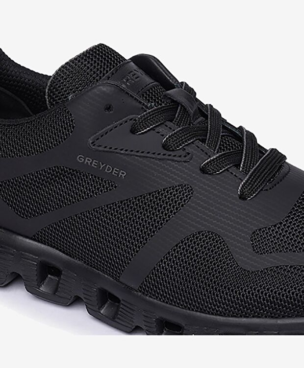 Erkek Siyah Spor Ayakkabı - 5