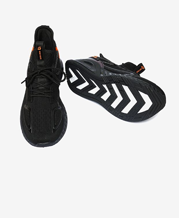 Erkek Siyah Sneaker Ayakkabı - 6