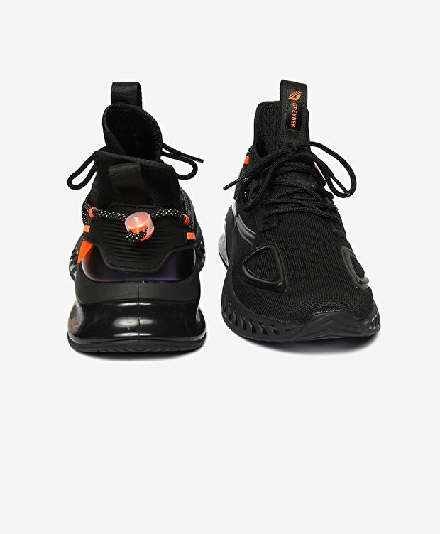 Erkek Siyah Sneaker Ayakkabı - 7