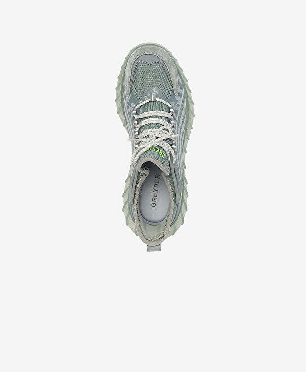 Erkek Gri Hakiki Deri Spor Ayakkabı - 4