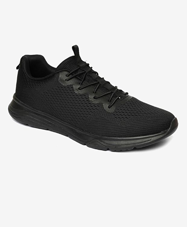 Erkek Siyah Spor Ayakkabı - 2