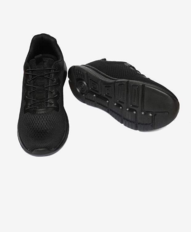 Erkek Siyah Spor Ayakkabı - 6