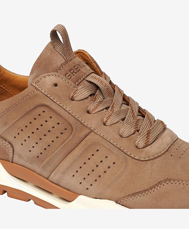 Erkek Vizon Hakiki Deri Casual Ayakkabı - 5