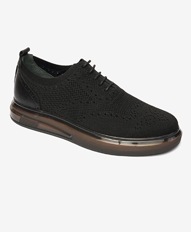 Erkek Siyah Casual Ayakkabı - 1