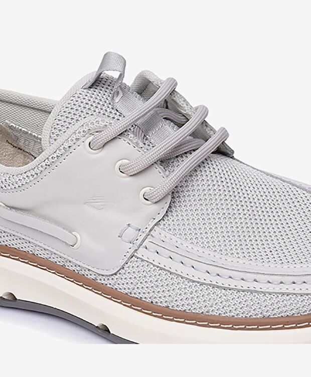 Erkek Gri Hakiki Deri Casual Ayakkabı - 5