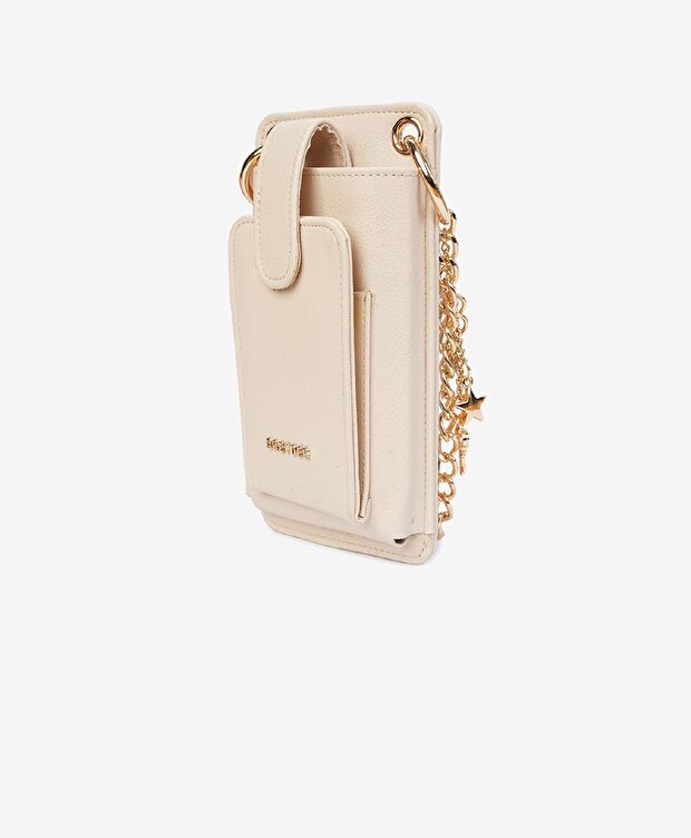 Kadın Siyah Çıtçıtlı Çapraz Çanta - 3