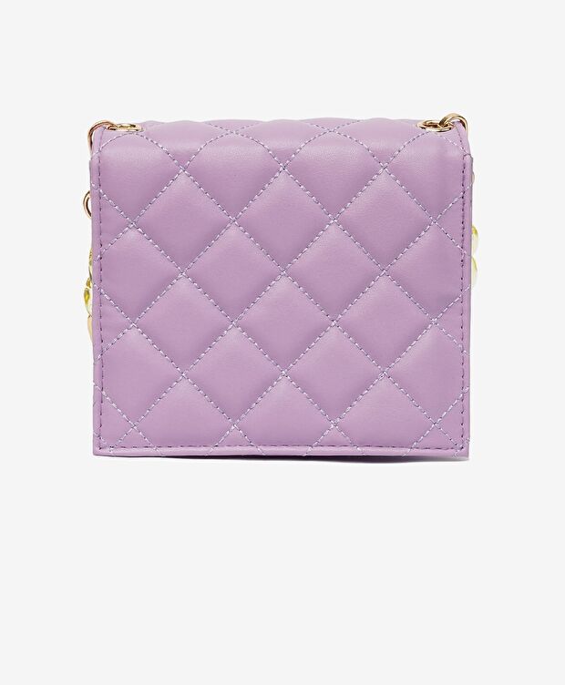 Kadın Siyah Tek Bölmeli Kol Çantası - 5