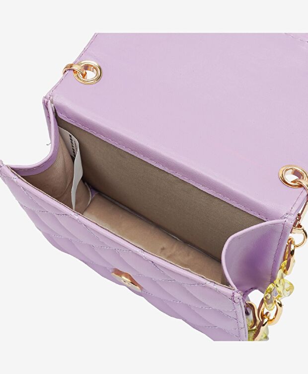 Kadın Siyah Tek Bölmeli Kol Çantası - 6