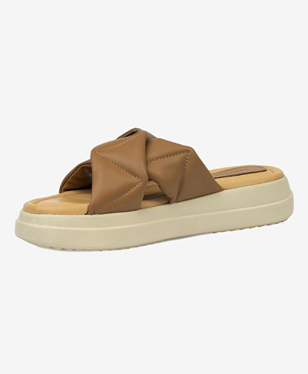 Kadın Taba Hakiki Deri Terlik - 3