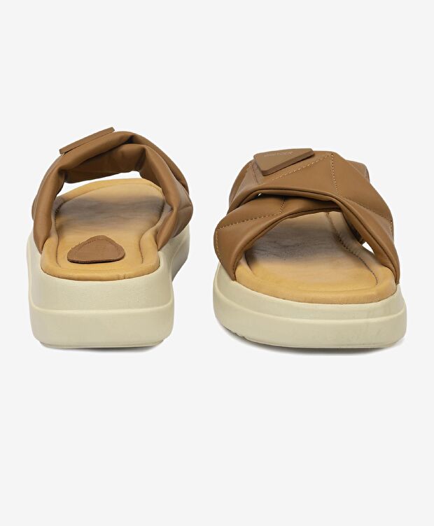 Kadın Taba Hakiki Deri Terlik - 7