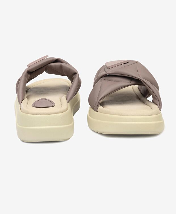 Kadın Lila Hakiki Deri Terlik - 7